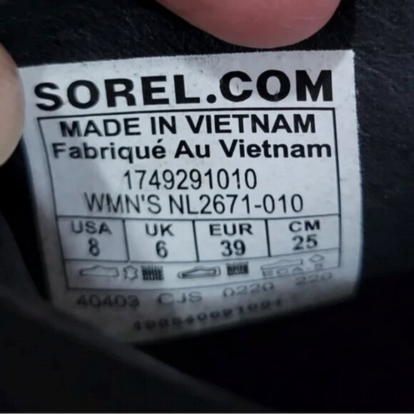 Sorel EMELIE™ III Women's Waterproof Chelsea Bootie size 8 - Picture 5 of 5